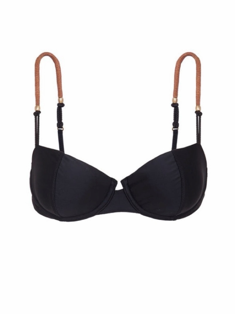 VIX Paula Hermanny Bikini Top with cordStraps